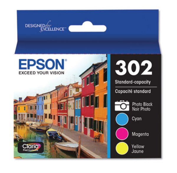 Epson 302 Claria Multi Pack Ink for XP 6000