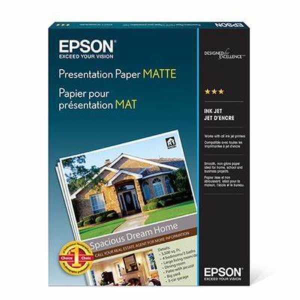 EPSON Presentation Paper Matte 17"x22" 100 Sheets	