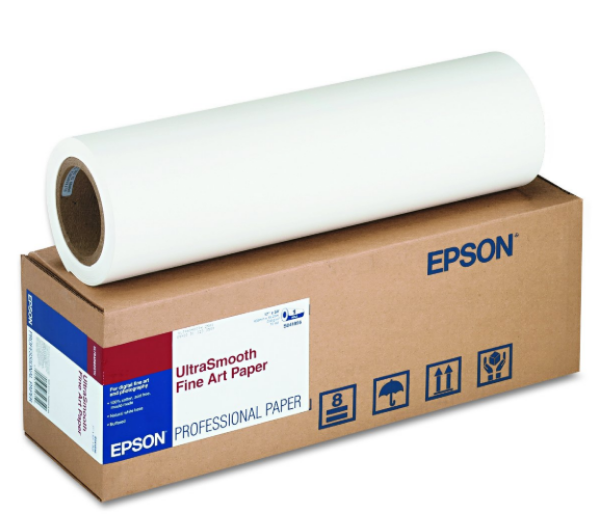 EPSON UltraSmooth Fine Art Paper 250gsm 24"x50' Roll