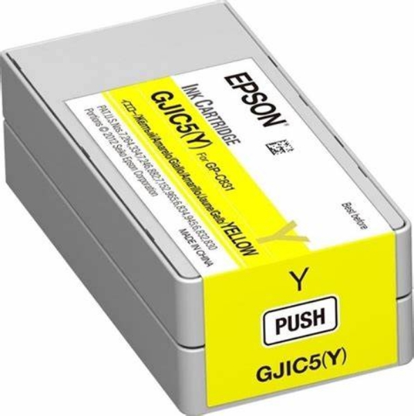 Epson GJIC5 Yellow Ink for ColorWorks C831 - C13S020566