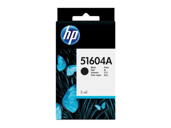 HP Black Plain Paper Print Cartridge - 51604A
