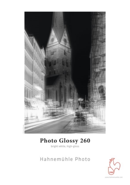 Hahnemühle Photo Glossy 260gsm 17"x22" 25 Sheets