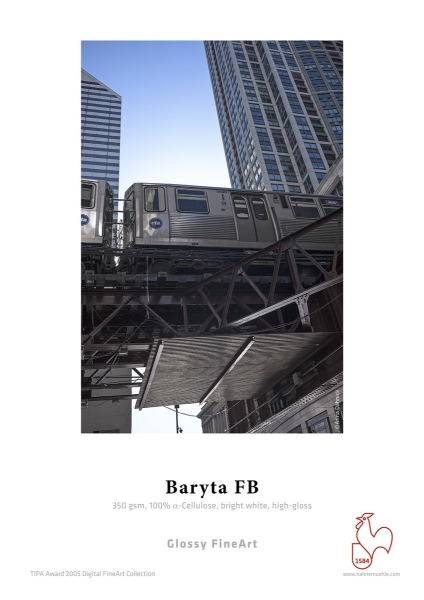 Hahnemühle Baryta FB 350gsm 17"x39' Roll (3" Core)