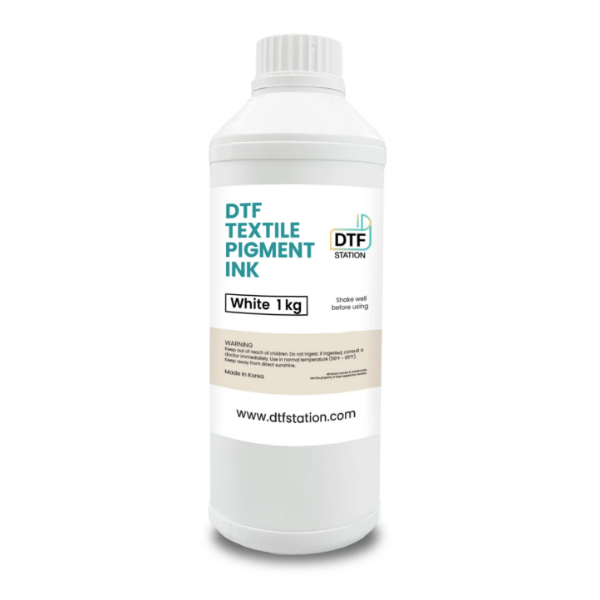 DTF Station DTF Textile Pigment Ink White 1kg