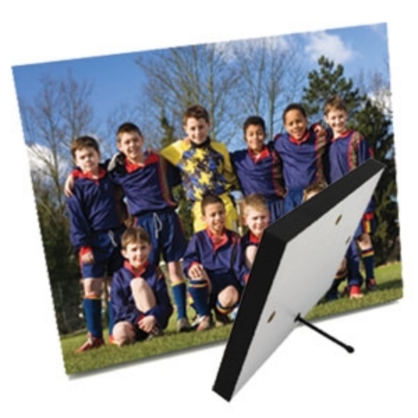 Simply Elegant Photo Panel 8x10 Black Edge with stand - case of 10