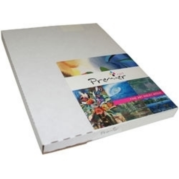 Premier Imaging Smooth Hot Press Fine Art Museum Grade Natural White - 17mil 325gsm C2S - 8.5" x 11" - 50 Sheets