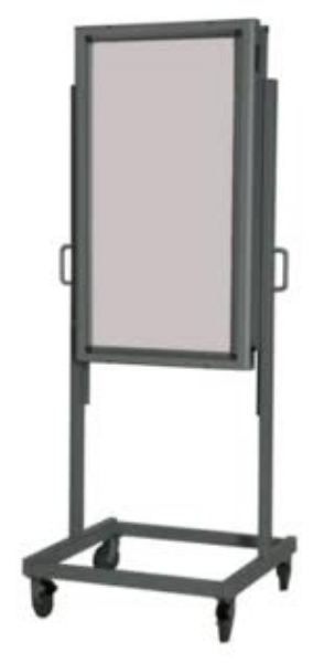 GTI Luminaire GLE-1032 Vertical Luminaire Systems on Vertical Stand