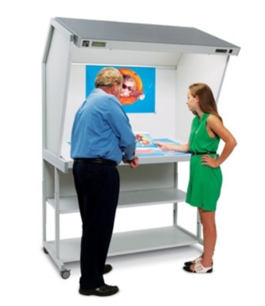 CVX-3052/M/FS D50, CWF & Incandescent Light Quality - 29 Inch x 52 Inch Color Viewing Station