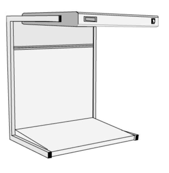 EVS-2028 Desktop Color Viewing Station