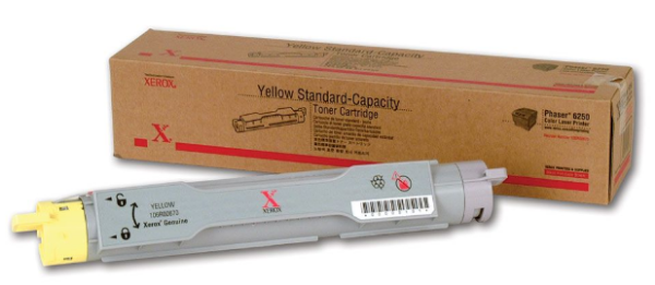 Xerox Phaser 6250 Standard Capacity Yellow Toner Cartridge *NON-RETURNABLE - 106R00670