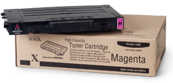 Xerox Magenta High Capacity Toner Cartridge Phaser 6100 - 106R00681