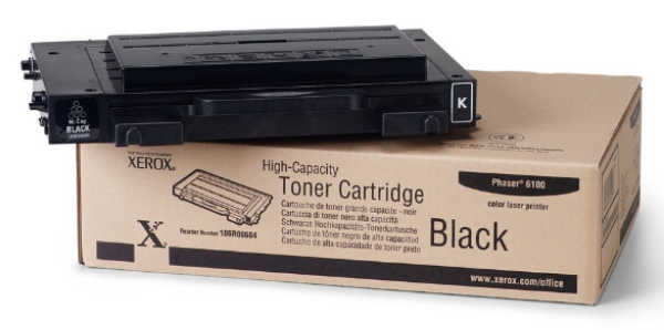 Xerox High Capacity Black Toner Cartridge Phaser 6100 - 106R00684