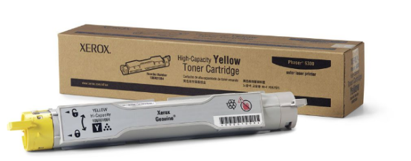 Xerox Phaser 6300 High Capacity Yellow Toner Cartridge *NON-RETURNABLE - 106R01084