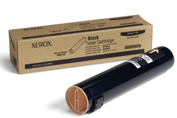 Xerox Phaser 7760 Black Toner Cartridge *NON-RETURNABLE - 106R01163
