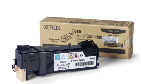 Xerox Phaser 6130 Cyan Toner Cartridge - 106R01278