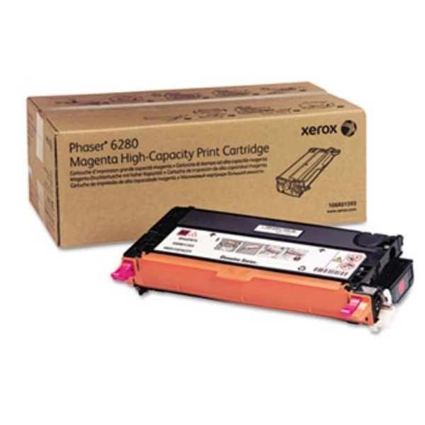 Xerox Phaser 6280 Magenta High-Capacity Toner Cartridge - 106R01393