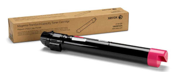 Xerox Phaser 7500 Magenta Standard Capacity Toner Cartridge - 106R01434