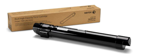 Xerox Phaser 7500 Black High-Capacity Toner Cartridge - 106R01439