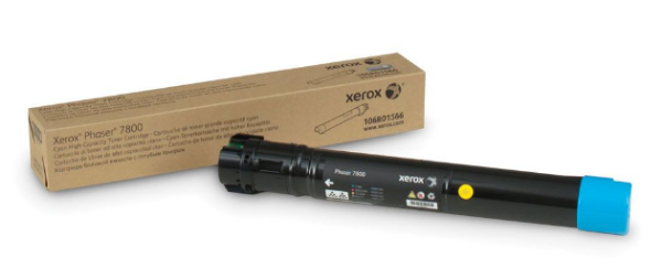 Xerox Cyan High-Capactiy Toner Cartridge for Phaser 7800 - 106R01566