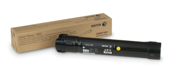 Xerox Black High-Capactiy Toner Cartridge for Phaser 7800 - 106R01569