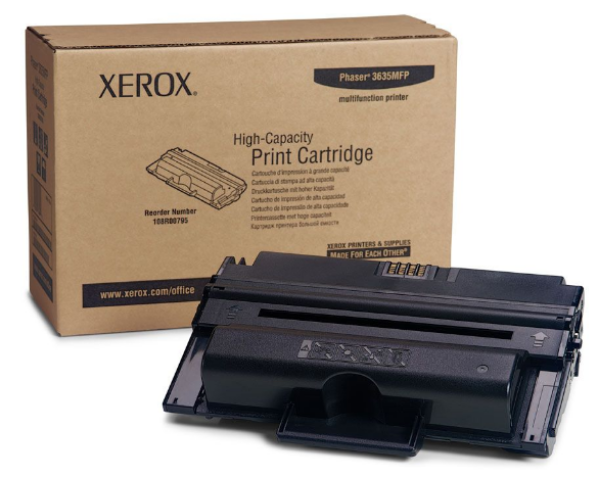 Xerox Phaser 3635MFP Black High-Capacity Toner Cartridge - 108R00795
