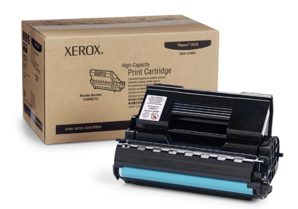 Xerox Phaser 4510 Black High-Capacity Toner Cartridge - 113R00712