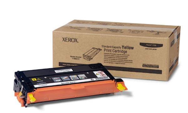 Xerox Phaser 6180/6180MFP Standard Capacity Yellow Toner Cartridge - 113R00721