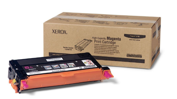 Xerox Phaser 6180/6180MFP Magenta High Capacity Toner Cartridge - 113R00724