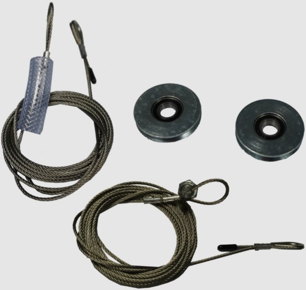 Keencut SteelTrak 250cm Pulley & Cable Service Kit