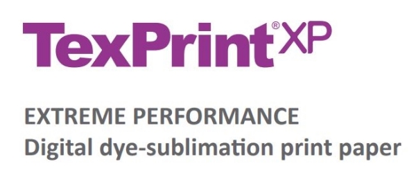 Beaver TexPrint XP 140 Extreme Performance Dye-Sub Paper 140gsm 3" Core 64"x262' Roll
