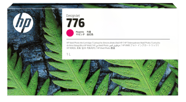 HP 776 1-liter Magenta DesignJet Ink Cartridge for DesignJet Z9+ Pro