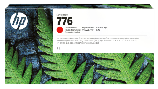 HP 776 1-liter Chromatic Red DesignJet Ink Cartridge for DesignJet Z9+ Pro