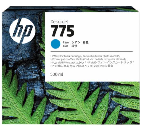 HP 775 500ml Cyan DesignJet Ink Cartridge for DesignJet Z6 Pro