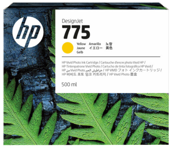 HP 775 500ml Yellow DesignJet Ink Cartridge for DesignJet Z6 Pro