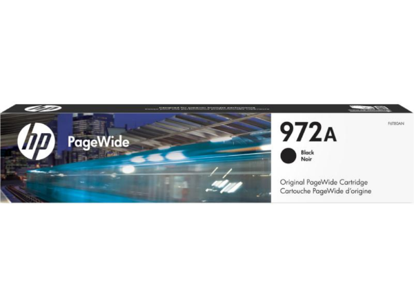 HP 972A Black Original PageWide Ink Cartridge for HP PageWide Pro MFP 477dw , 477d2, 552dw, 452dw, 452dn, 577z, 577dw