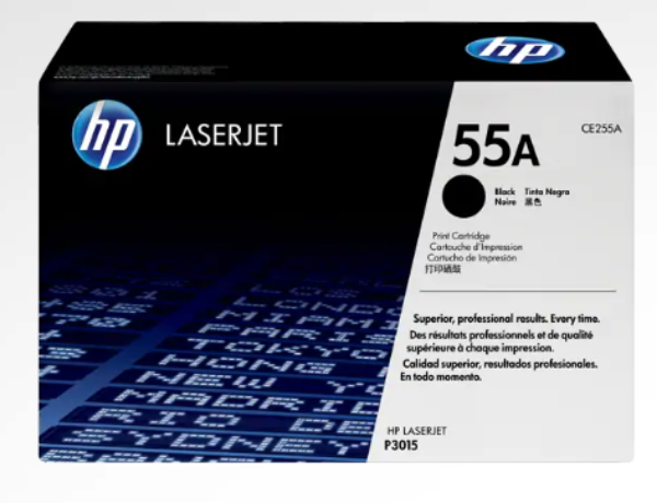 HP LaserJet 55A Black Print Cartridge - CE255A
