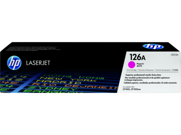 HP 126A Magenta Toner Cartridge - CE313A