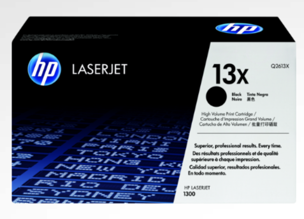 HP 13X High Yield Black Original LaserJet Toner Cartridge - Q2613X