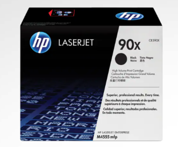 HP 90X Black LaserJet Toner Cartridge - CE390X