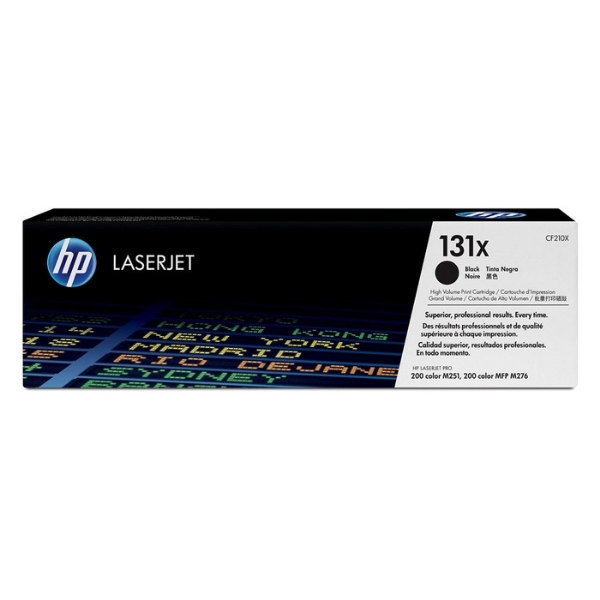 HP 131X High Yield Black Original LaserJet Toner Cartridge - CF210X