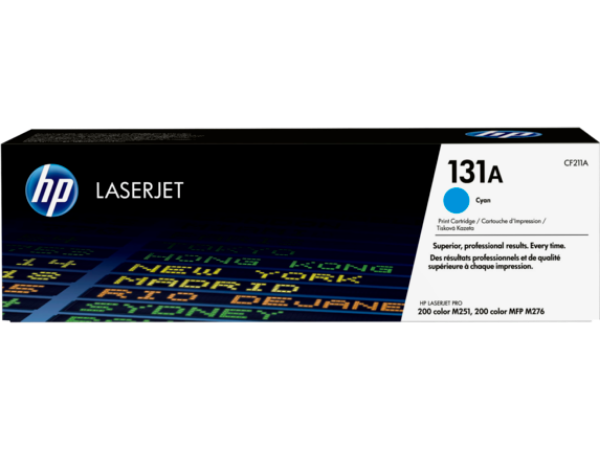 HP 131A Cyan LaserJet Toner Cartridge - CF211A