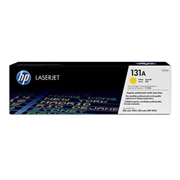 HP 131A Yellow Original LaserJet Toner Cartridge - CF212A