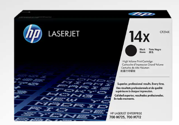 HP 14X High Yield Black Original LaserJet Toner Cartridge - CF214X