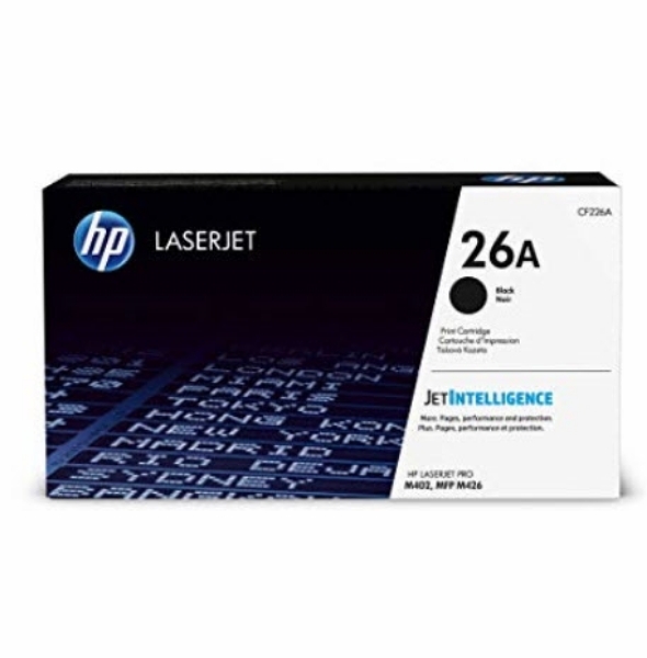 HP 26A Black Original LaserJet Toner Cartridge - CF226A