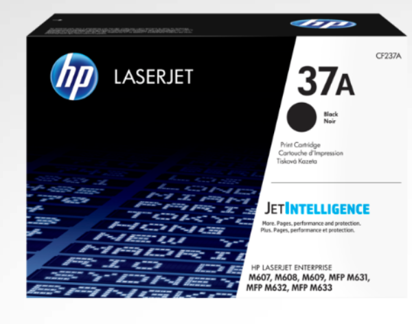 HP 37A Black Original LaserJet Toner Cartridge
