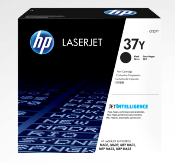 HP 37Y Extra High Yield Black Original LaserJet Toner Cartridge