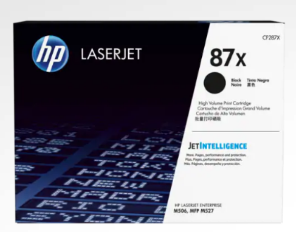 HP 87X High Yield Black Original LaserJet Toner Cartridge - CF287X