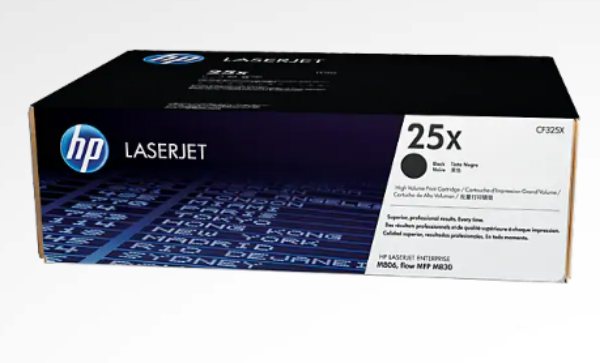 HP 25X High Yield Black Original LaserJet Toner Cartridge - CF325X