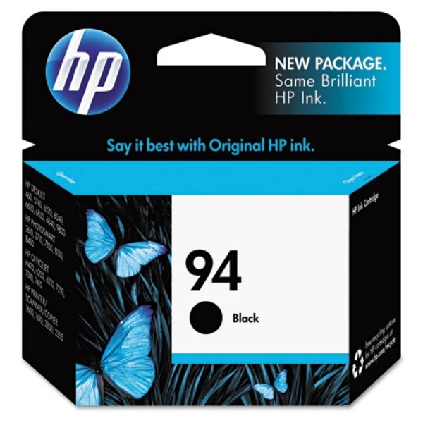 HP 94 Black Inkjet Print Cartridge - C8765WN