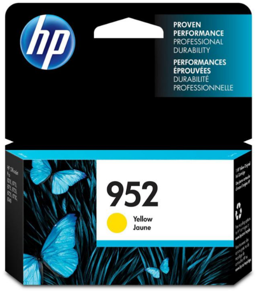 HP 952 Yellow Original Ink Cartridge - L0S55AN